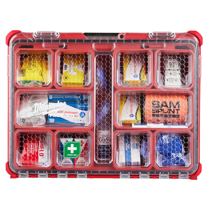 Milwaukee PACKOUT First Aid Kit 193pc Class B Type III, large image number 8