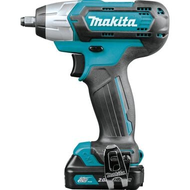 Makita 12V Max CXT Lithium-Ion Cordless 3/8 In. Impact Wrench Kit (2.0Ah), large image number 4