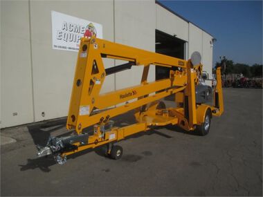 Haulotte 5533A Electric Articulating Towable Boom Lift 55', large image number 7
