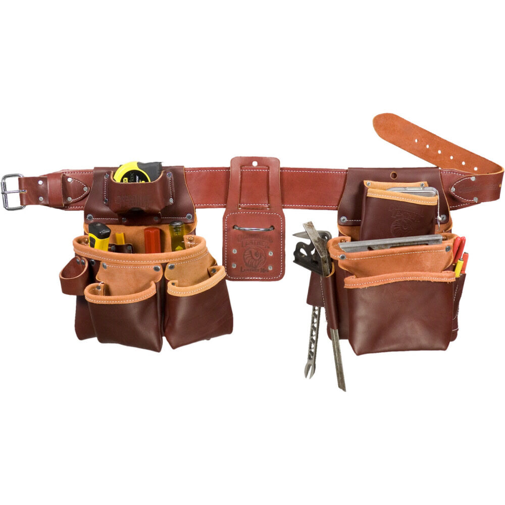 Occidental Leather Pro Framer Set with Double Outer Bag Left Handed Size Medium – 5080DBLH M