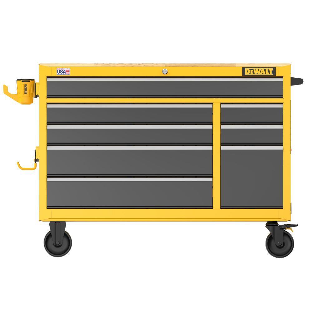 DEWALT 52 Inch Wide 8 Drawer Mobile Workstation, large image number 10