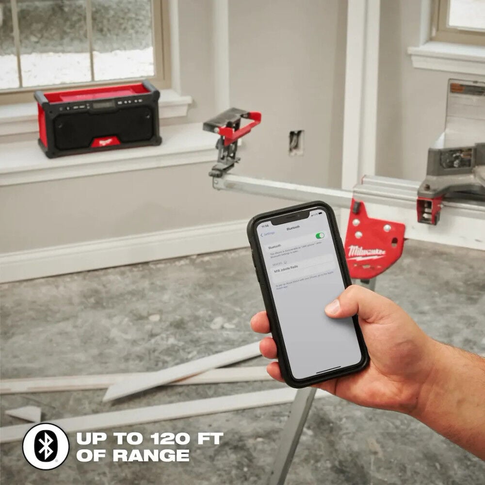 Milwaukee M18 Bluetooth Jobsite Radio Bare Tool And M12 High Speed Ratchet Bare Tool Bundle Mil000011393 Simolary simolary.com 12