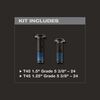 Stiletto Replacement Bolt Kit for TIBONE 14, TIBONE 15, TRIMBONE, small image number 3