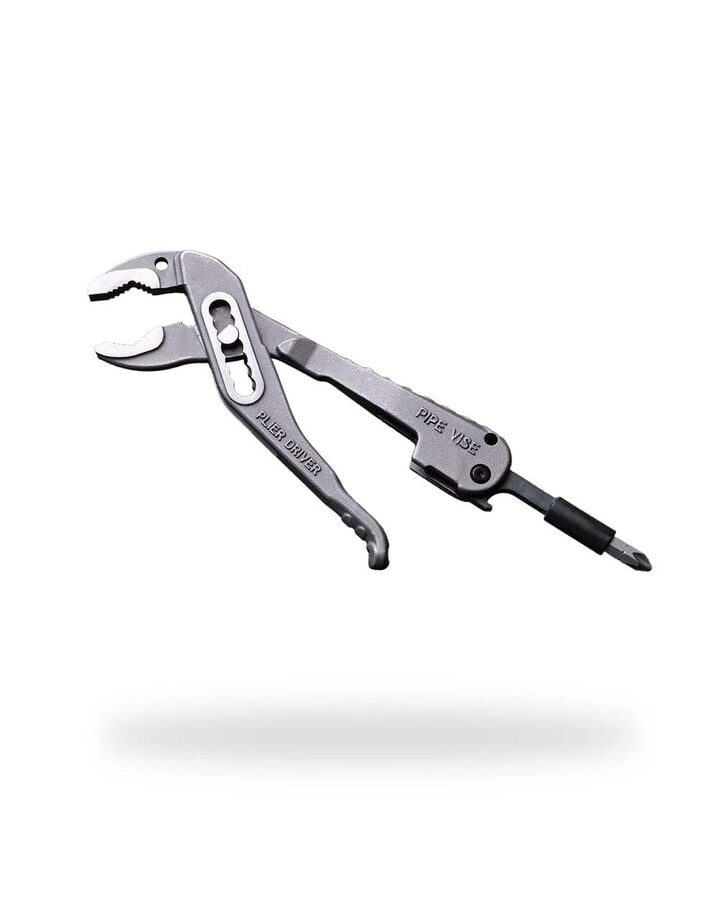 Pipe Vise 2 Inch Jaw Capacity Water Pump Plier Multi-Tool, large image number 2