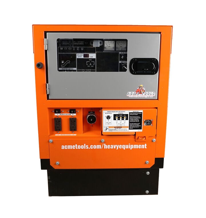 Kubota Lowboy Pro GL Series 14,000 Watt (14kW) Diesel Powered 50-State Liquid-Cooled Standby Generator, large image number 1