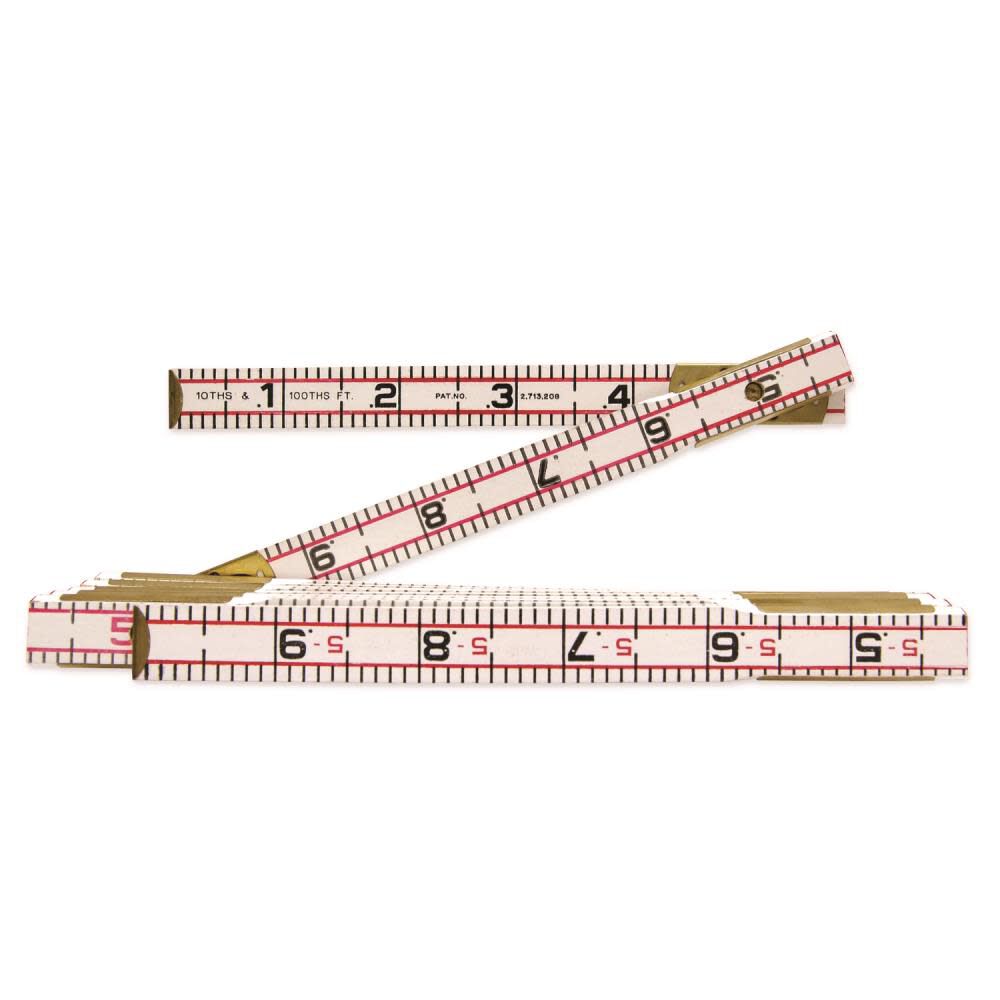 Crescent Lufkin Wood Rule 6 Ft. Engineer's Scale, large image number 1