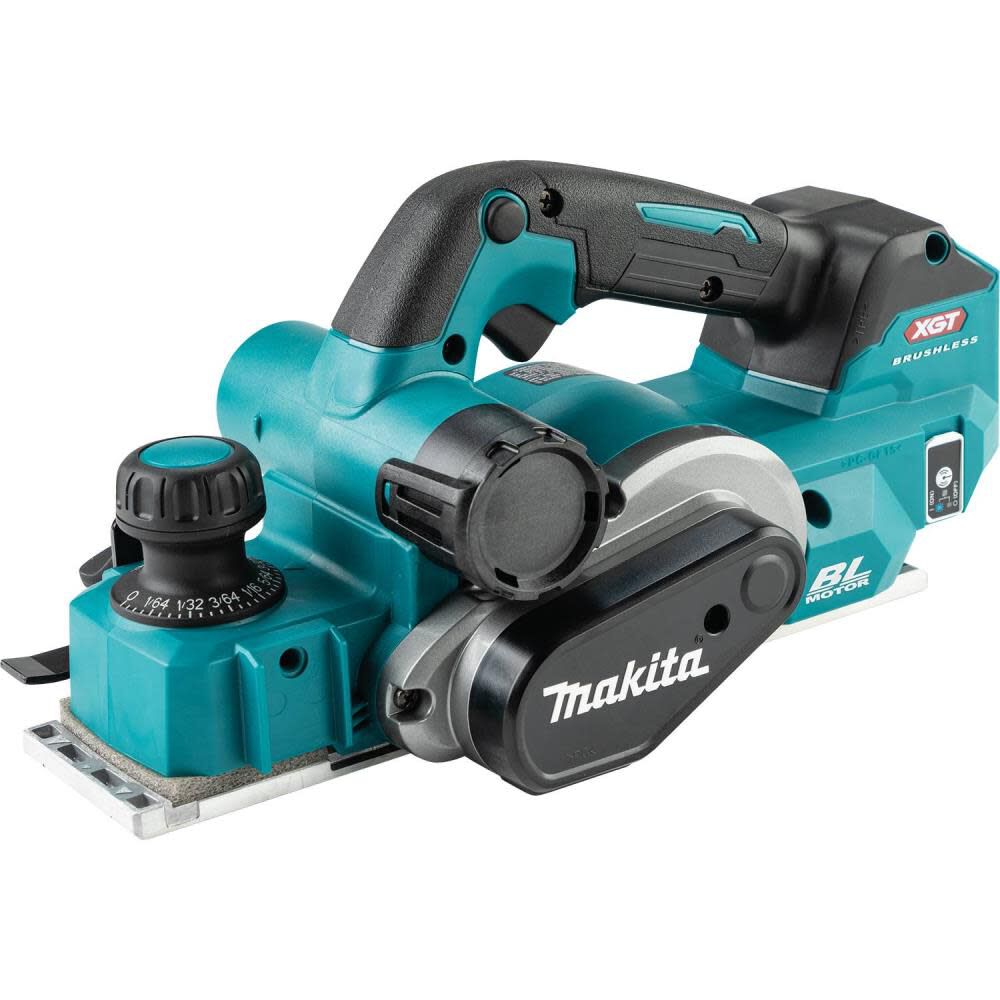 Makita 40V max XGT Cordless 3 1 4in Planer AWS Capable Bare Tool GPK01Z Acme Tools