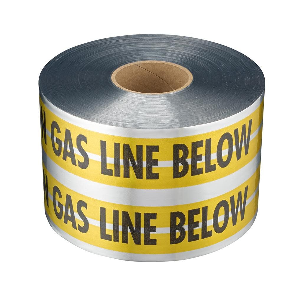 Empire Level MAGNATEC Premium Detectable Tape Gas Line – 31-143