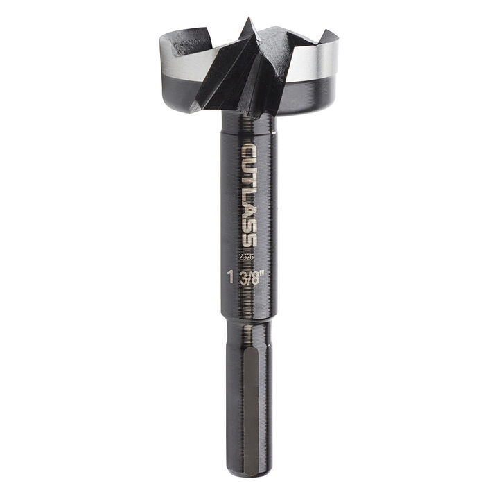 Commander Tool Cutlass 1-3/8 Inch Forged Steel Forstner Bit