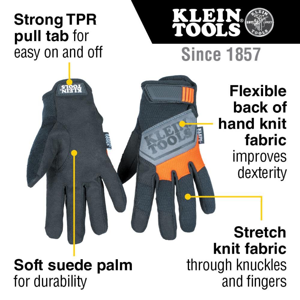 Klein Tools General Purpose Gloves, XL, large image number 2