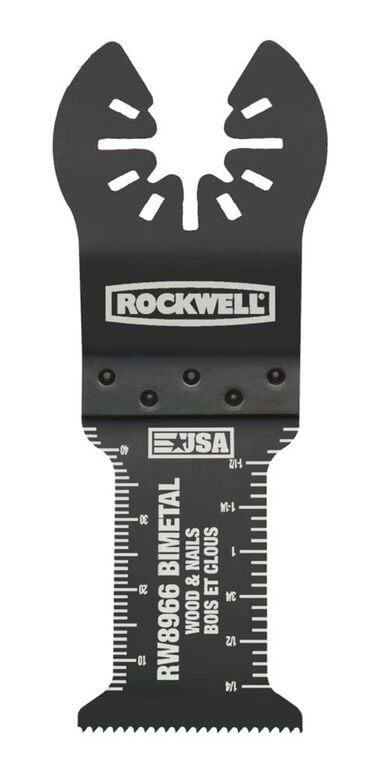 Rockwell Bi-Metal Oscillating Tool Blade