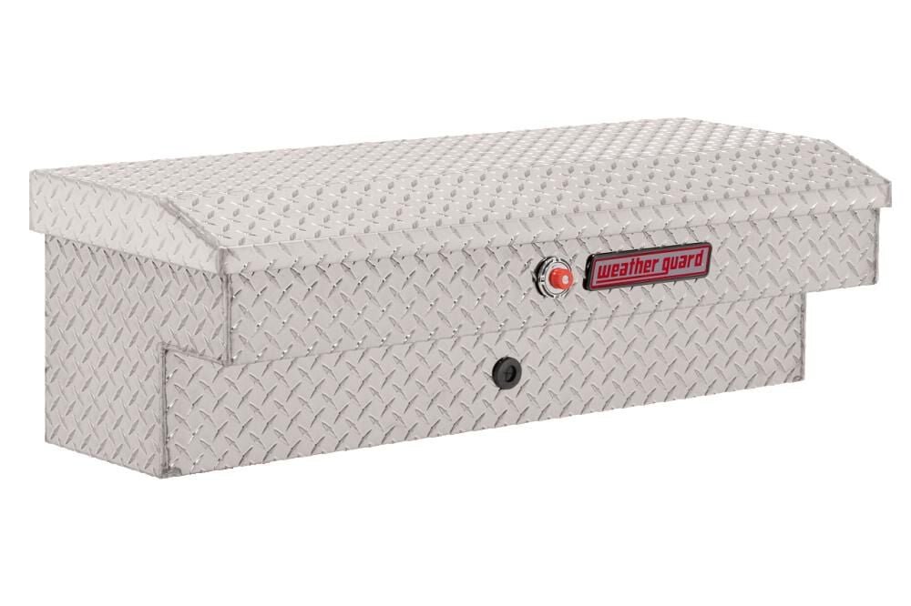 Weather Guard 41in Lo Side Truck Tool Box Aluminum Clear 184 0 03
