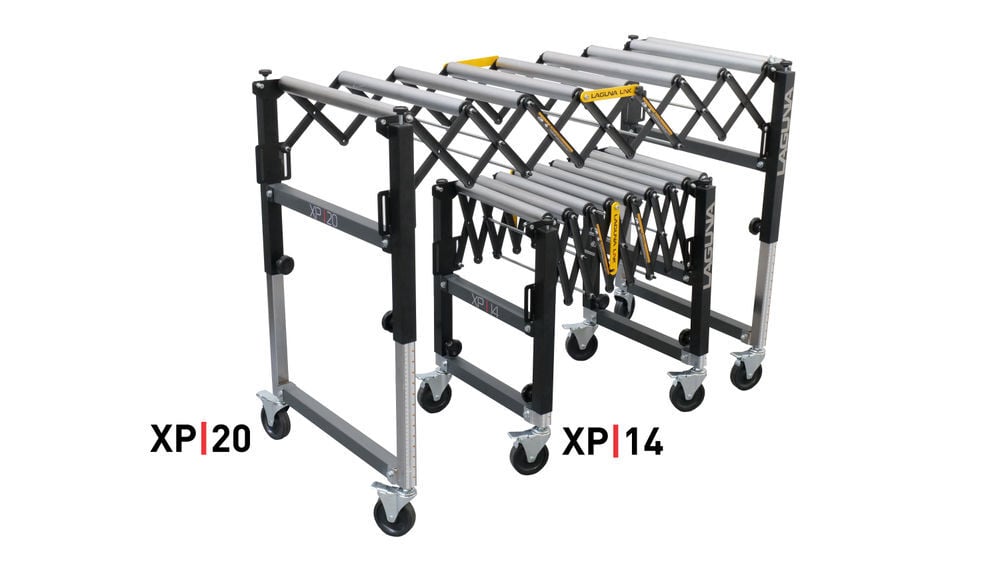 Laguna Tools XP|14 Expandable Flexible Conveyor Roller Table 24 Edition, large image number 6