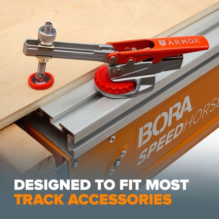 Bora Portamate Speedhorse 39 Inch Length Aluminum TRX TopTrack, 2 Pieces, large image number 2