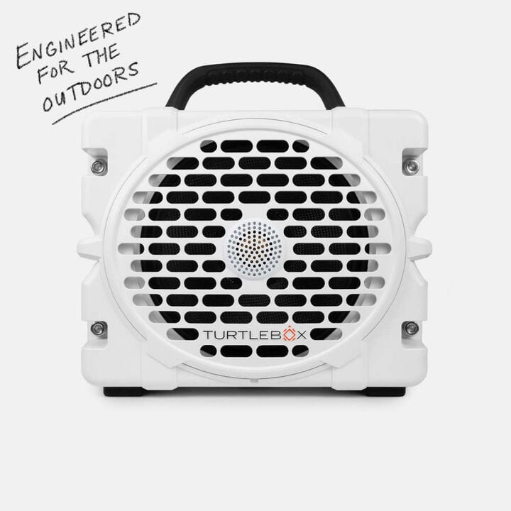 Turtlebox GRANDE Speaker, White