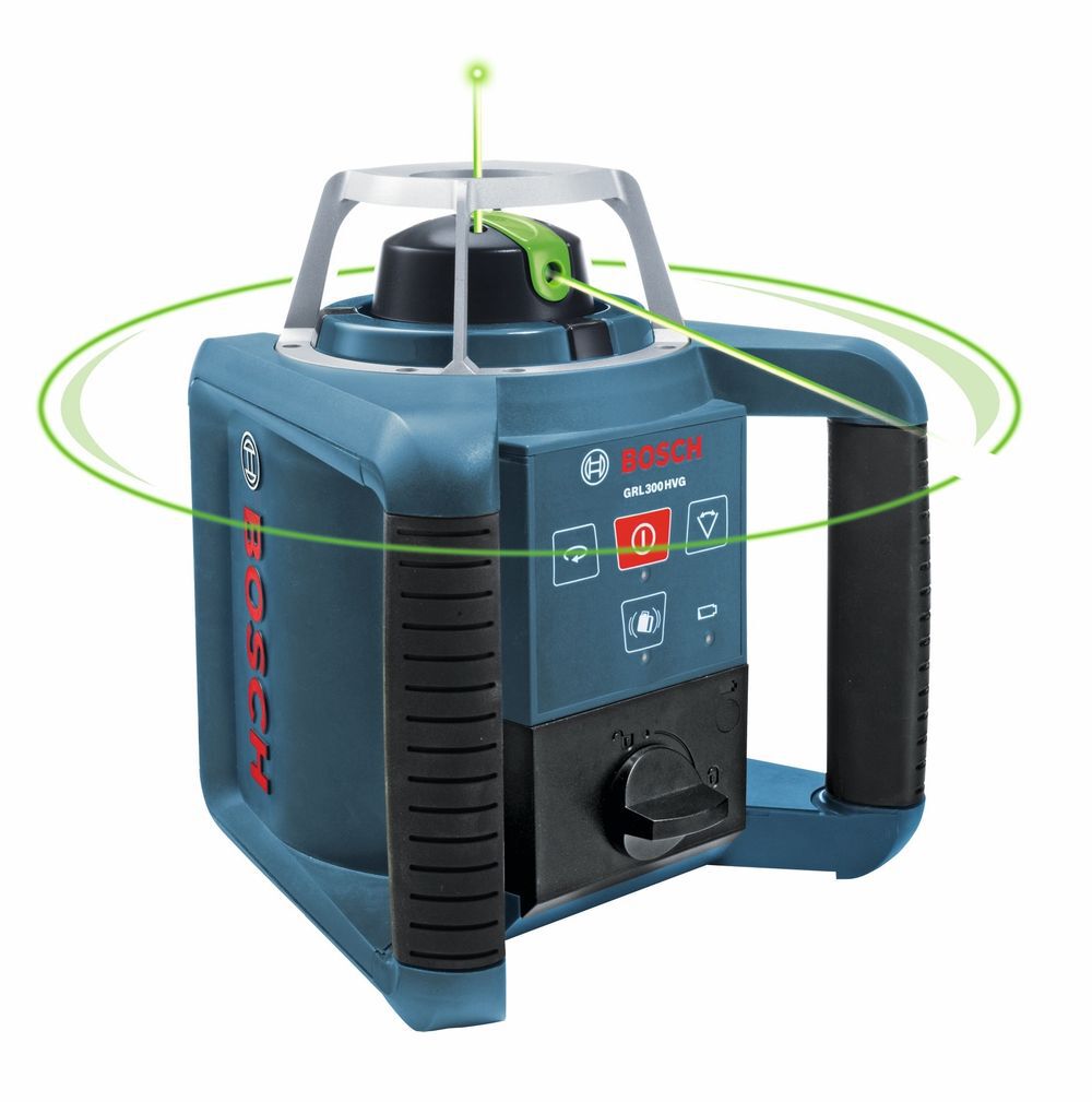 Bosch Self-Leveling Green Beam Rotary Laser Reconditioned - GRL300HVG-RT