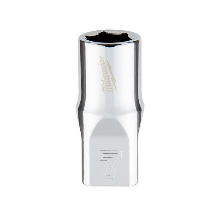 Milwaukee 1/4 in. Drive 7mm Metric 6-Point Socket, large image number 0