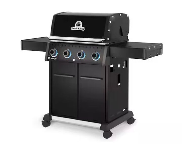Broil King Baron 420 Pro Shadow 4 Burner Natural Gas Grill Black, large image number 2