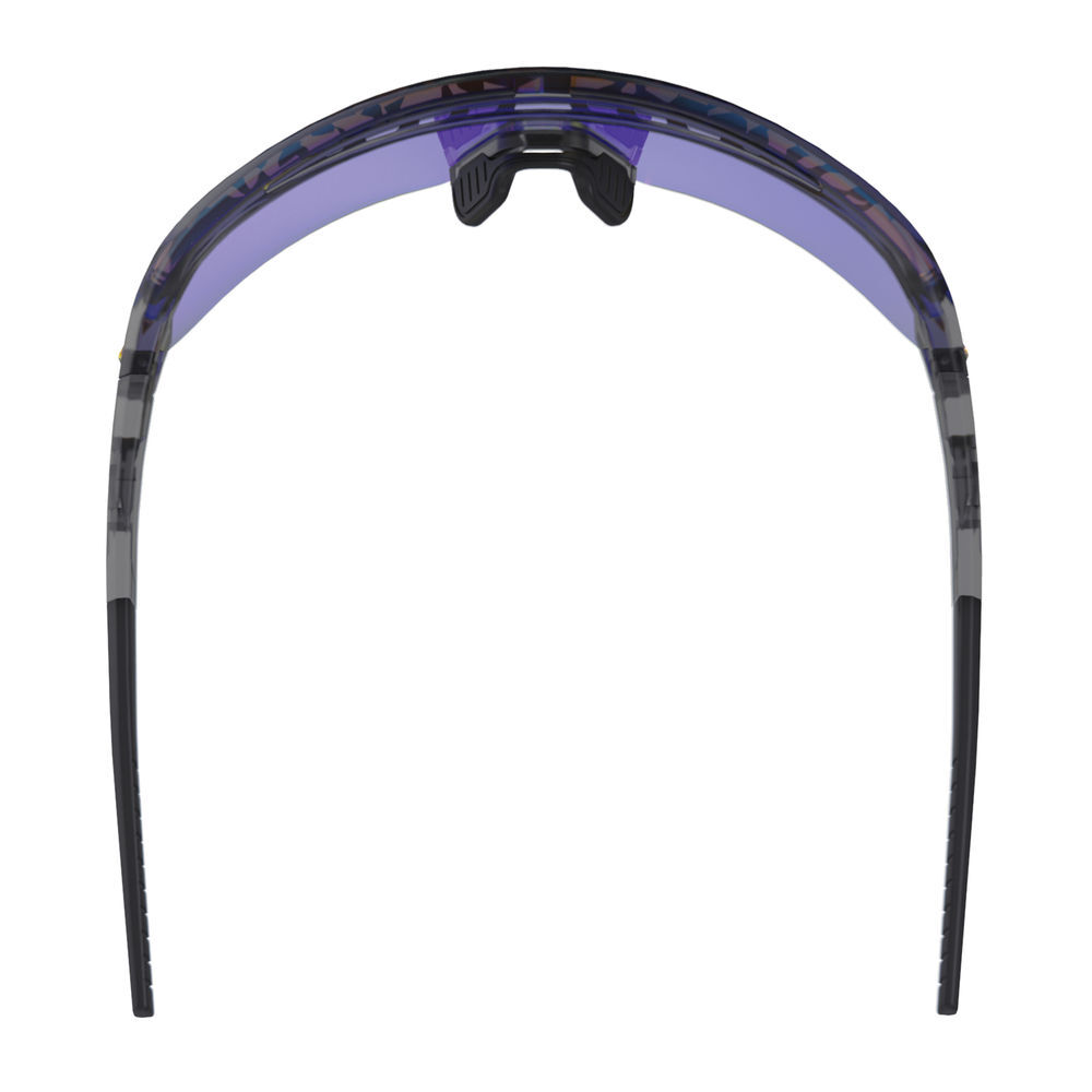 Ergodyne AEGIR-AFASM Safety Glasses, Clear Smoke Frame, Blue Mirror Lens, large image number 11
