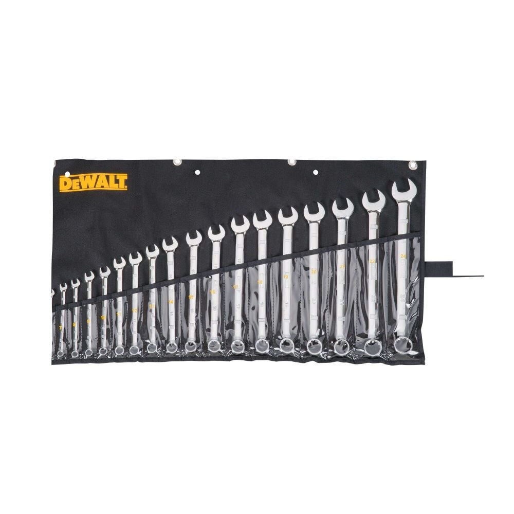 DEWALT Combination Metric Wrench Set 18pc DWMT19237 Acme Tools