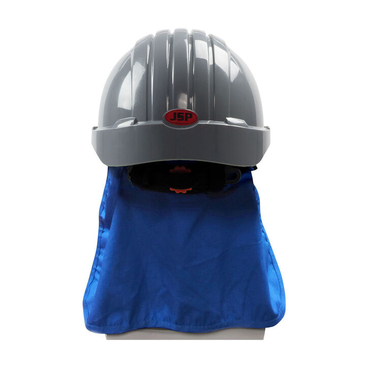 Protective Industrial Products EZ Cool Evaporative Cooling Hard Hat Pad with Neck Shade Blue, large image number 2