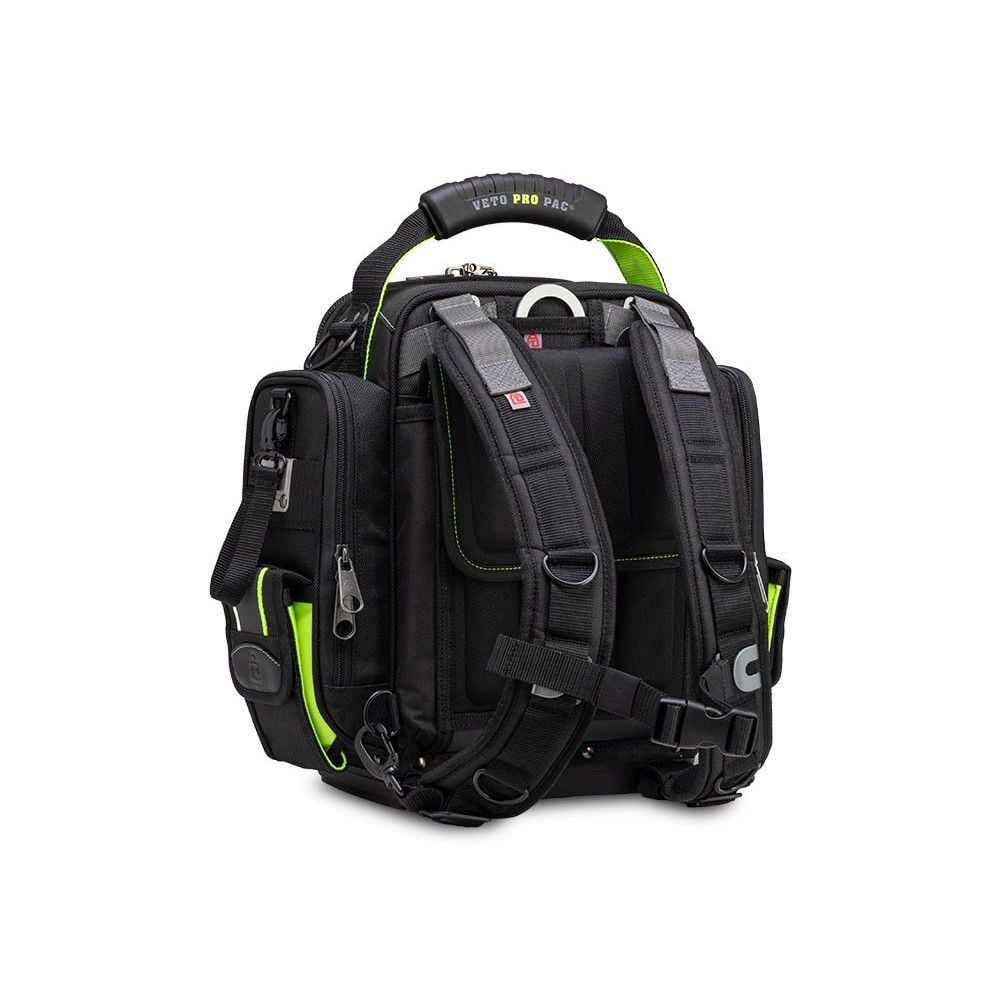Veto Pro Pac 45 Lbs X-Large Zippered Meter Bag, Black/Hi-Viz Yellow, large image number 11