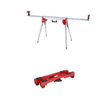 Milwaukee Folding Miter Saw Stand, Miter Saw Stand Mounting Brackets Bundle