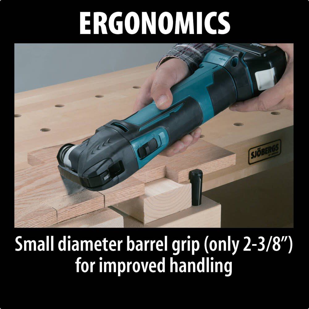 Makita 18V LXT Lithium-Ion Cordless Multi-Tool (Bare Tool), large image number 4
