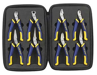 Irwin 8 Pc. Mini Traditional Pliers Set w, large image number 0