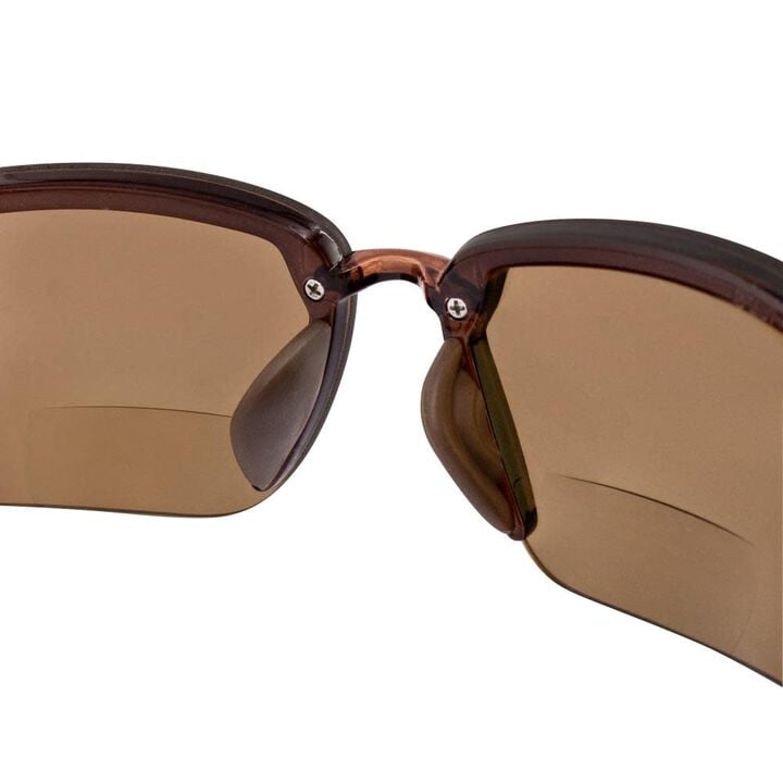 Radians ES5 Bifocal Safety Eyewear Crystal Brown Frame HD Brown Lens 1.5 Diopter, large image number 1