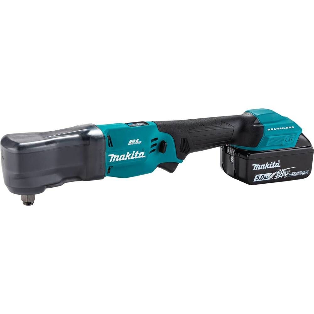 Makita 18V LXT Lithium-Ion Brushless Cordless High Torque 1/2 Inch Square Drive Angle Impact Wrench with Friction Ring (Bare Tool), large image number 15