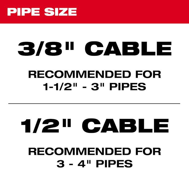 Milwaukee 3/8inch x 100' Inner Core Drum Cable, large image number 2