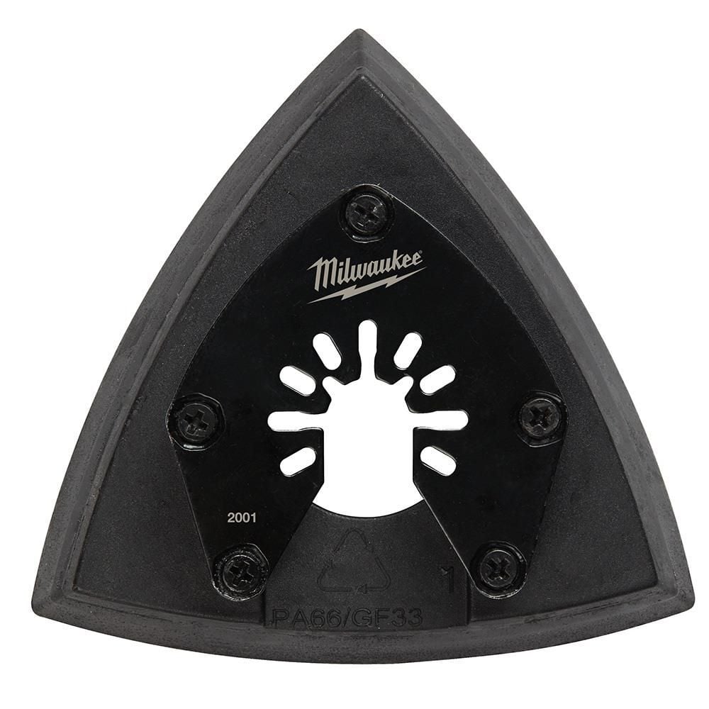 Milwaukee OPEN-LOK 3-1/2inch TRIANGLE SANDING PAD 1PK, large image number 1