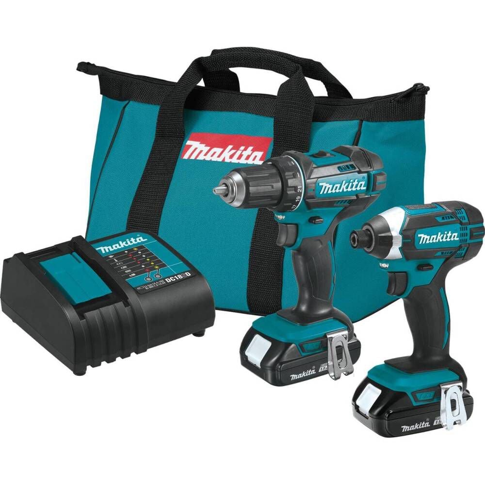 Makita 18V LXT Cordless 2 pc Combo Kit (1.5Ah), large image number 1