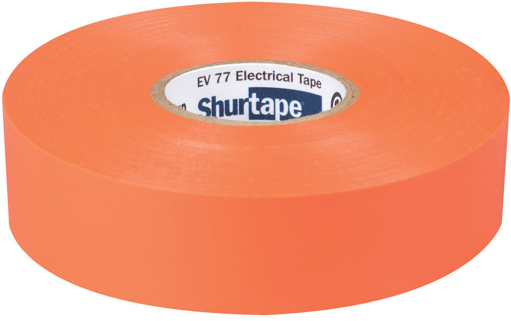 Shurtape EV 77 Electrical Tape Orange 3/4in x 66', large image number 2