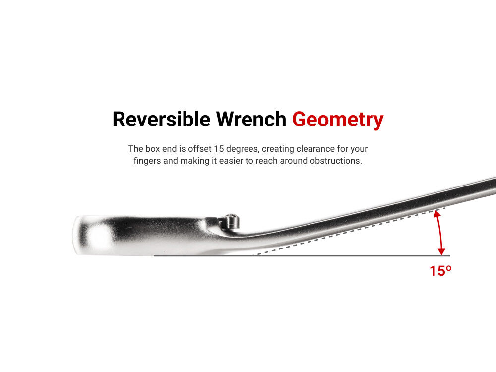 Tekton Reversible 12 Point RatchetIng CombInation Wrench Set 19 Piece, large image number 2
