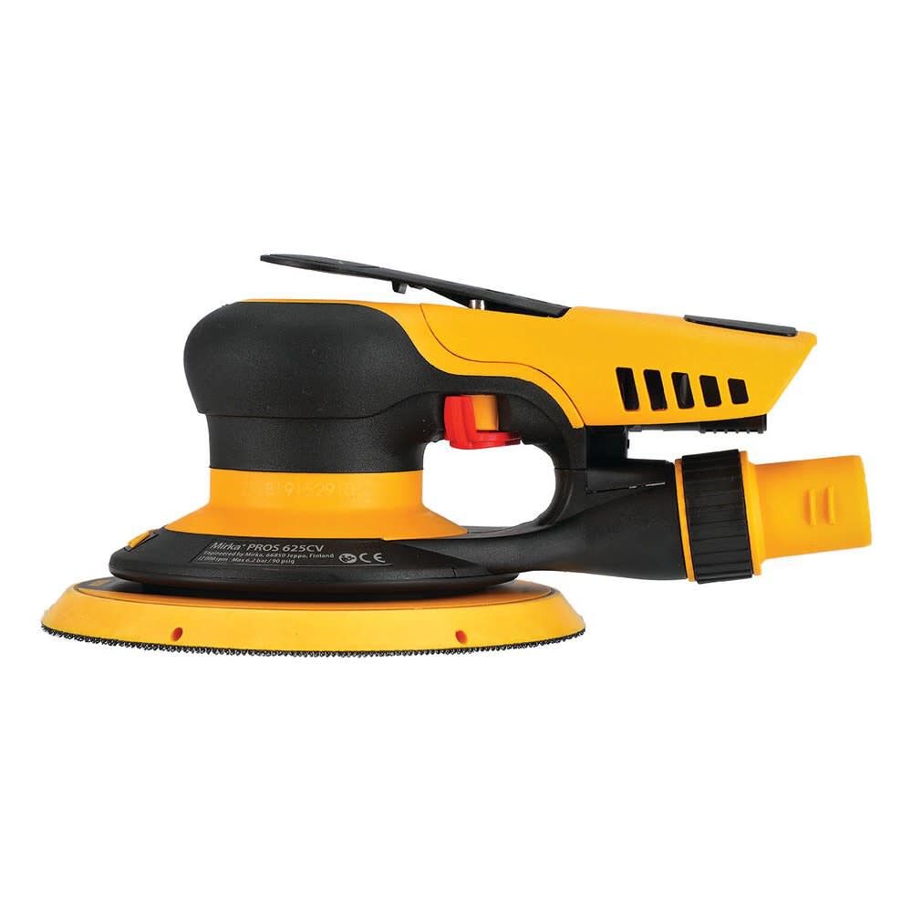 Mirka PROS Pneumatic Central Vacuum 6 Inch 2-1/2mm Orbital Sander, large image number 4