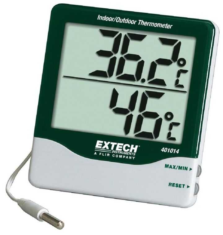 Extech Big Digit Indoor/Outdoor Thermometer