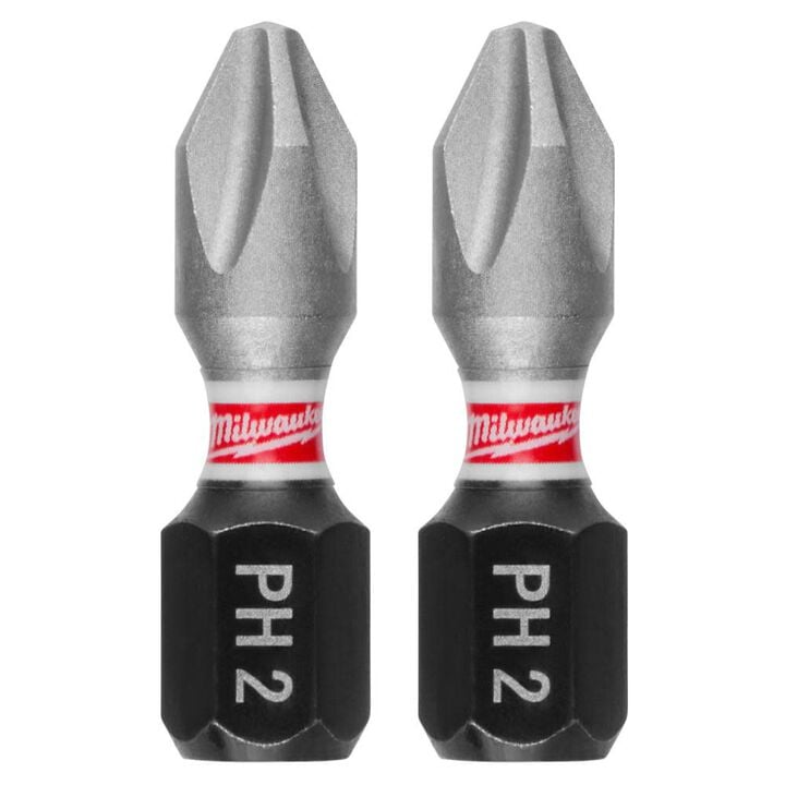 Milwaukee SHOCKWAVE 2-Piece Impact Phillips #2 Insert Bits, large image number 10