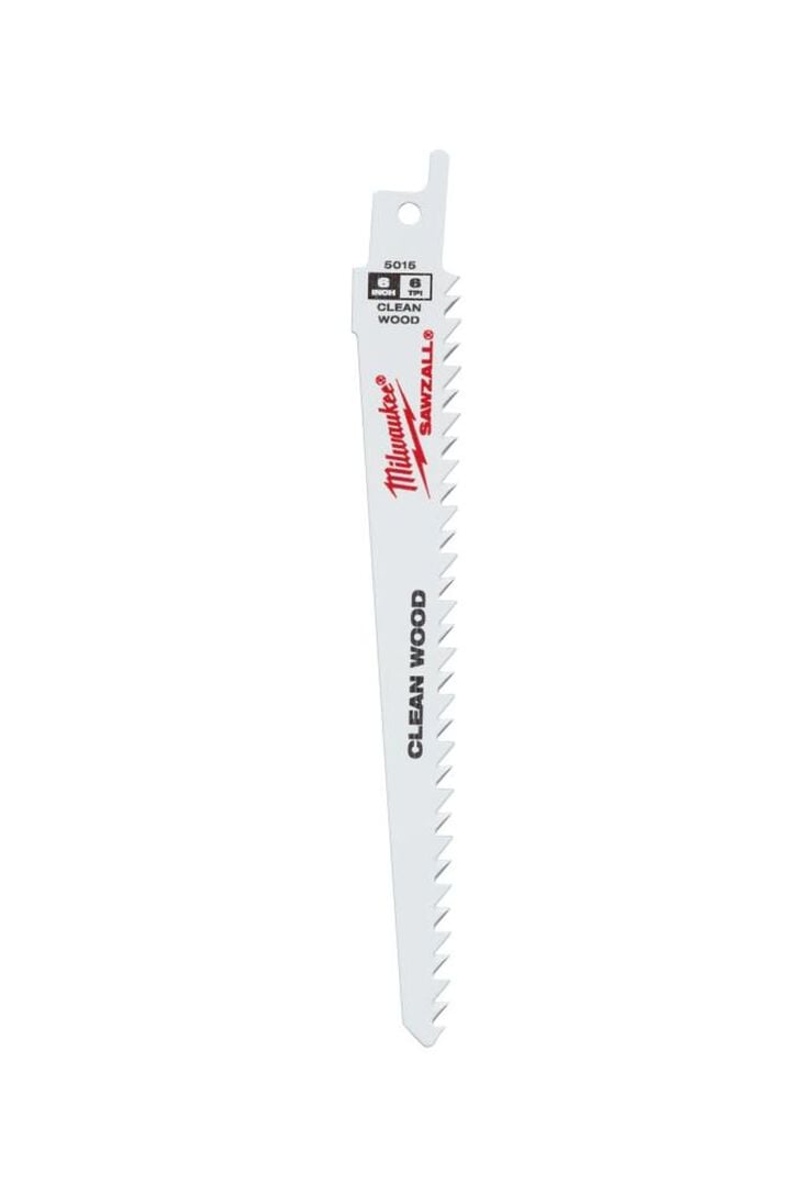 Milwaukee 6 in. 6 TPI Fleam Ground SAWZALL Blades 5PK, large image number 5