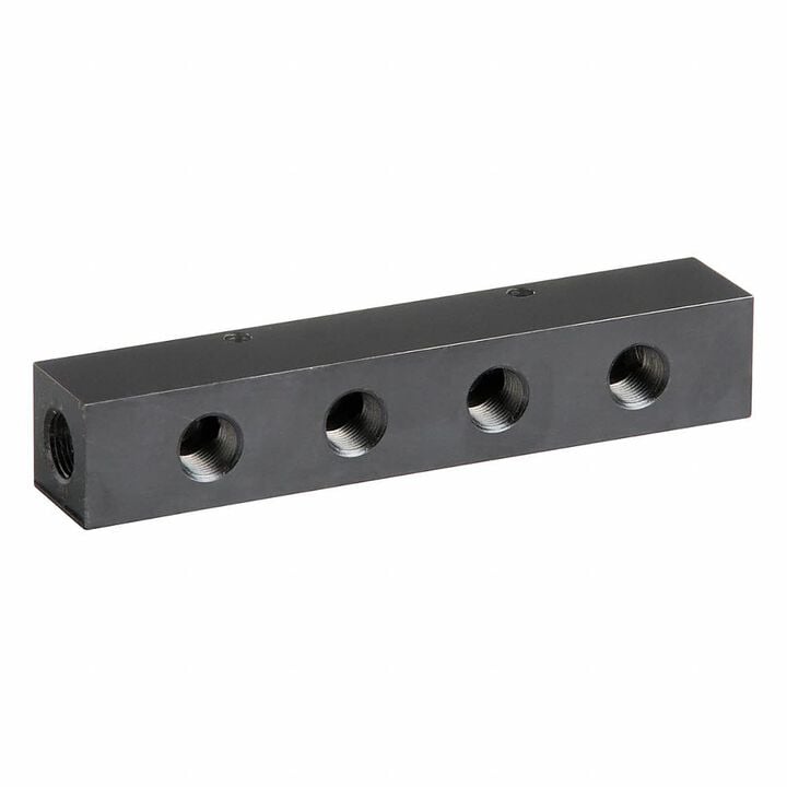 Enerpac 3/8 Inch NPTF 10000 PSI 7-Port Hydraulic Manifold, large image number 6