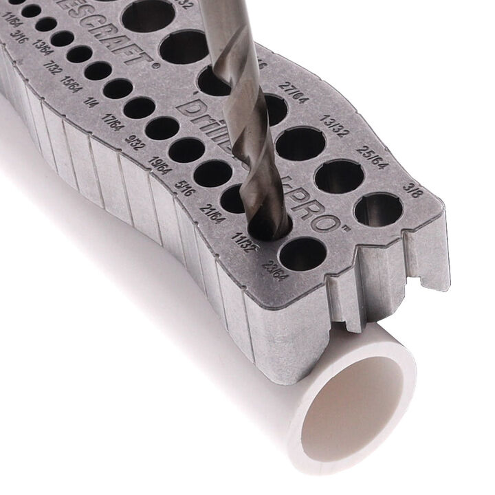 Milescraft DrillBlockPRO All-Metal Drill Guide for Straight Holes, large image number 2