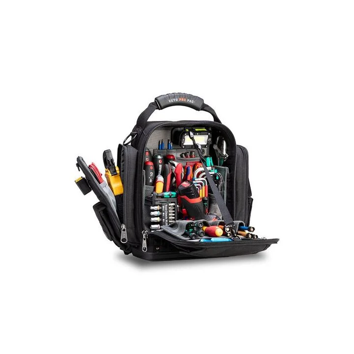 Veto Pro Pac Front Accessed Zippered Meter Bag, XL, Black, large image number 3