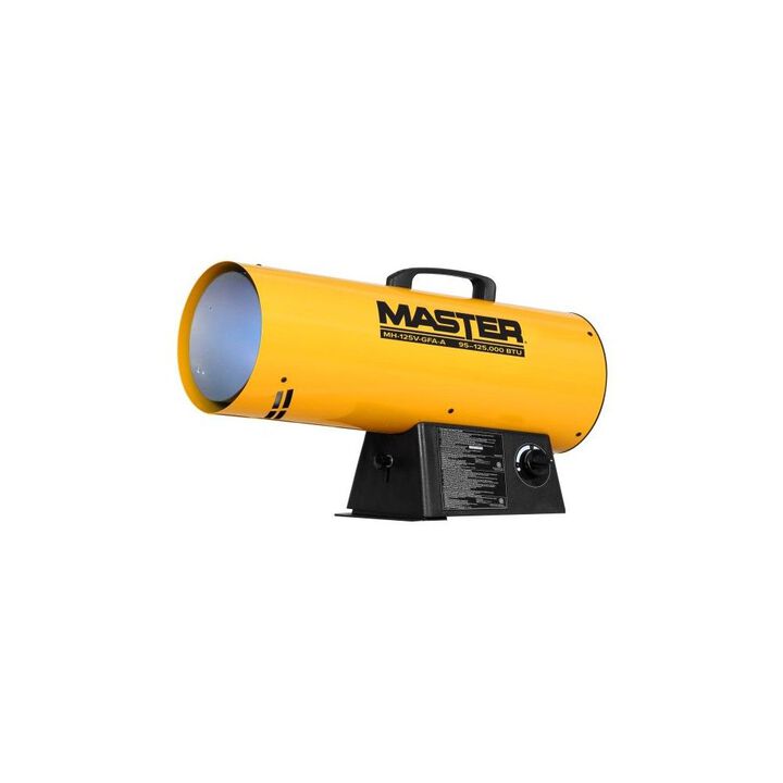Master 125000 Btu 3125 Sq-Ft. Area Liquid Propane Forced Air Heater, large image number 1