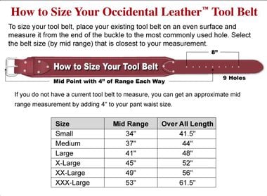 Occidental Leather H.D. 3 In. Ranger Work Belt, large image number 1