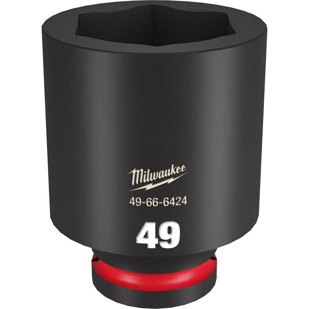 Milwaukee SHOCKWAVE Impact Duty 49MM Deep Socket 3/4in Drive 6 Point, large image number 1