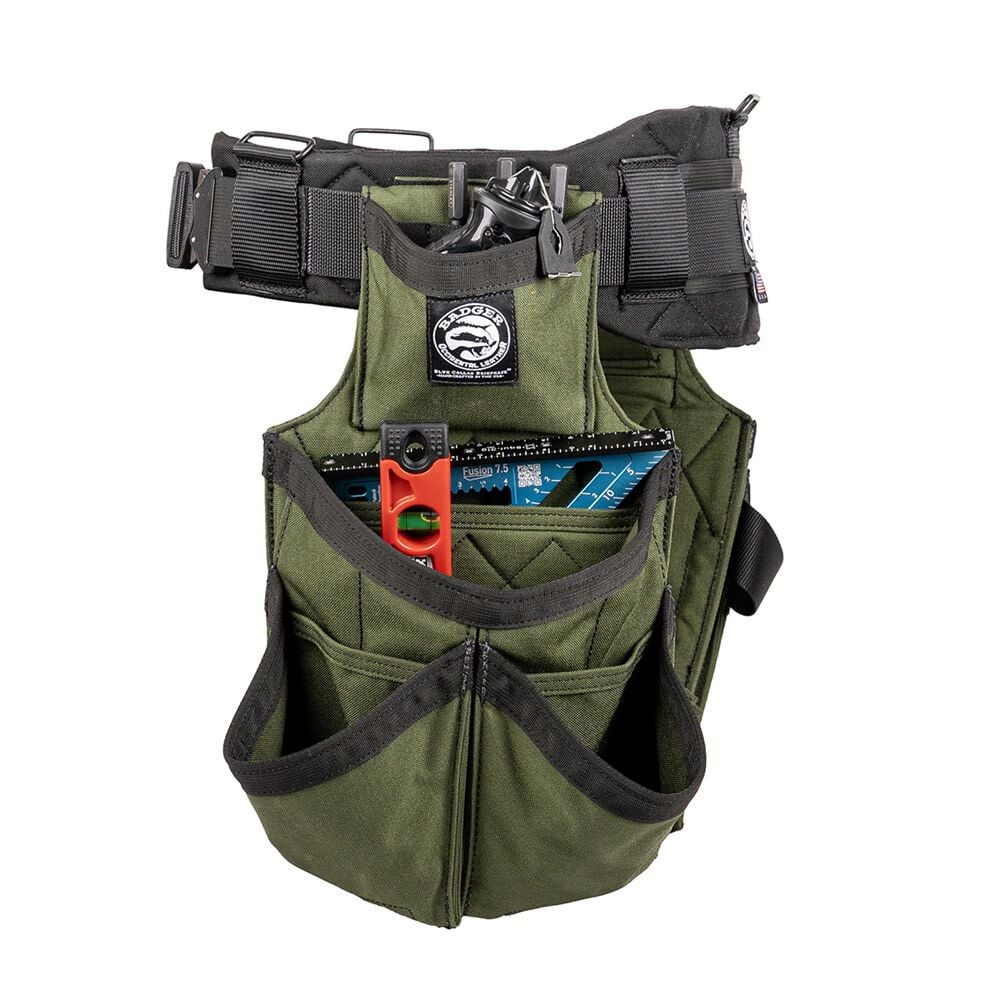 Badger Tool Belts Carpenter Set - Olive, large image number 3
