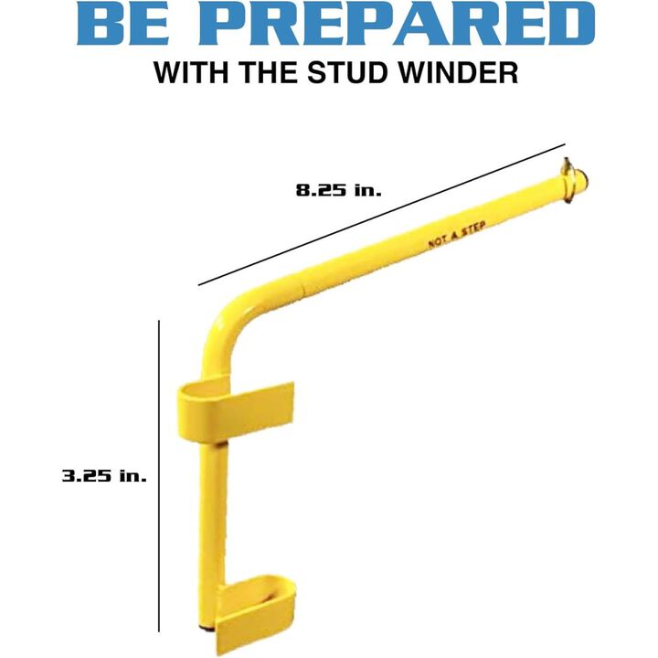 Angel Guard Products Stud Winder Wire Reel Caddie Powder Coated All Steel, large image number 5