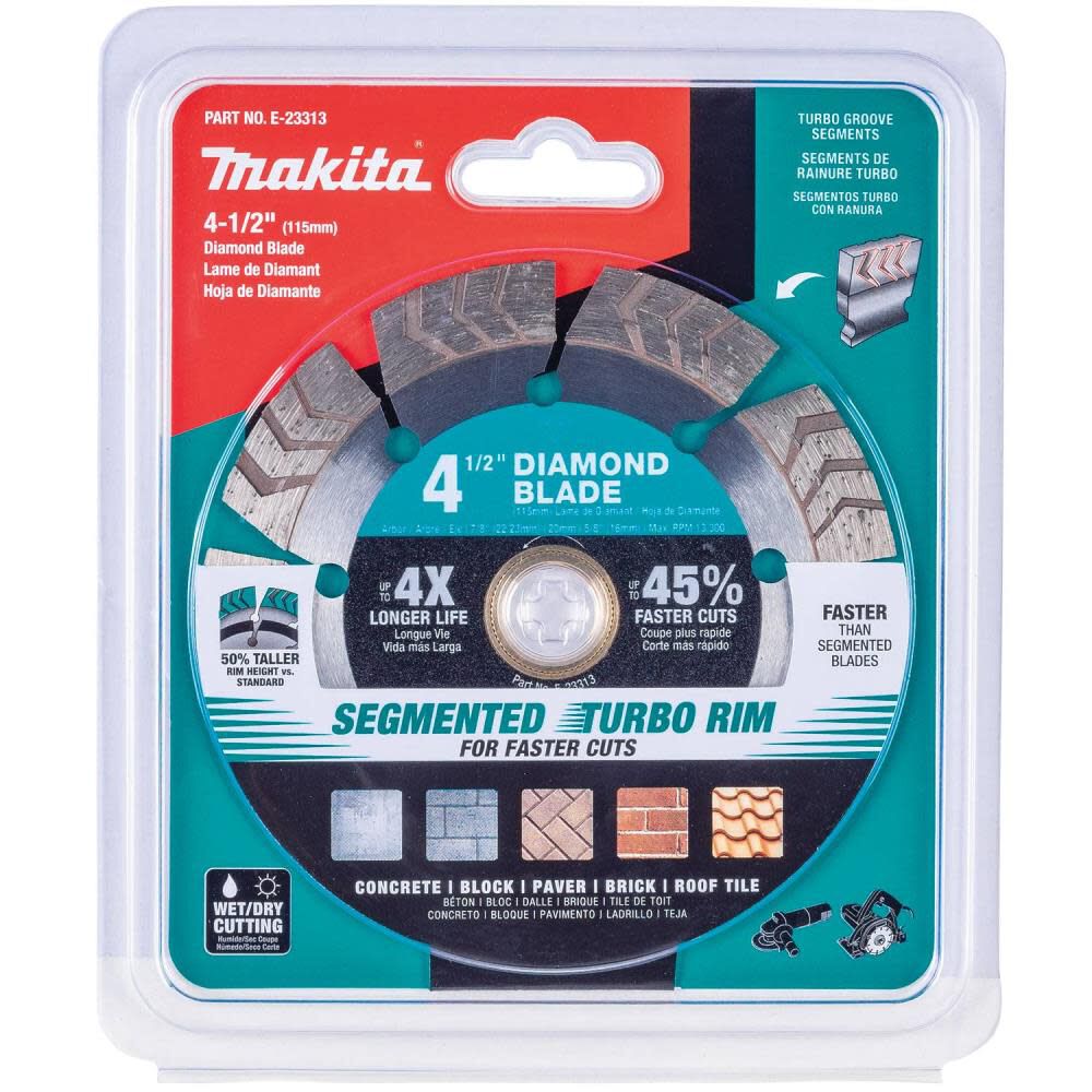Makita 4 inch diamond blade online