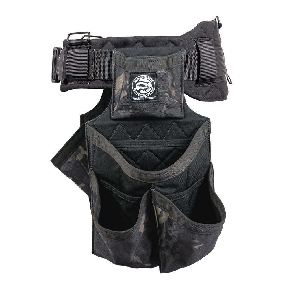 Badger Tool Belts Side-By-Side Carpenter Belt, Black Camo, large image number 2